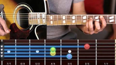 Coach Guitar - Apprendre la GUITARE facile avec des COULEURS
