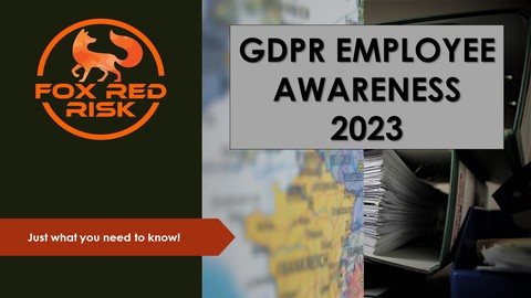 EU GDPR: Employee Awareness Training Certificate 2023