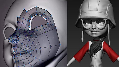 Game Character Retopology in Topogun & Maya for Beginners