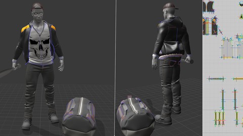 Making a hooligan in Marvelous Designer