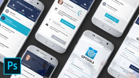 Android App UI Design with Adobe Photoshop & Material Design