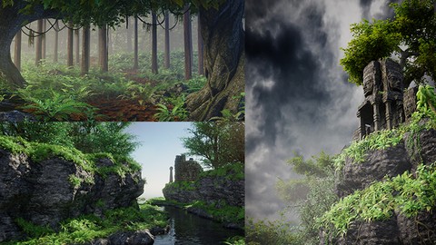 Blender 2.79 Nature environment creation