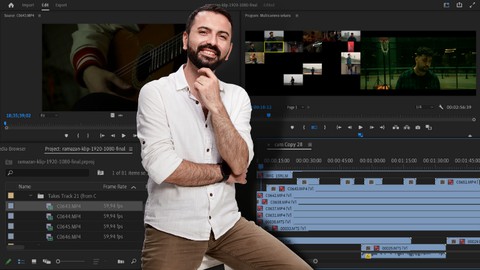 Adobe Premiere Pro CC ile Müzik Klip Çekimi ve Editi