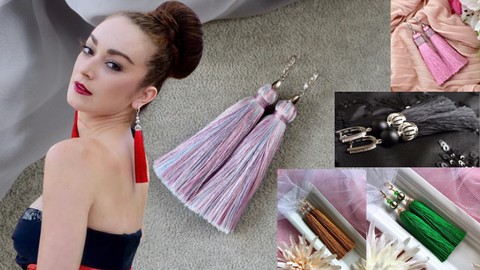 Jewelry Making: All Types of Tassel Earrings From Scratch