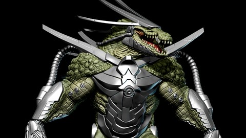 Cyber Reptile Game Character Creation Volume 1