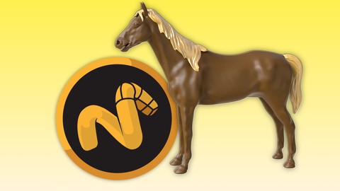 Horse modelling in Modo 3D