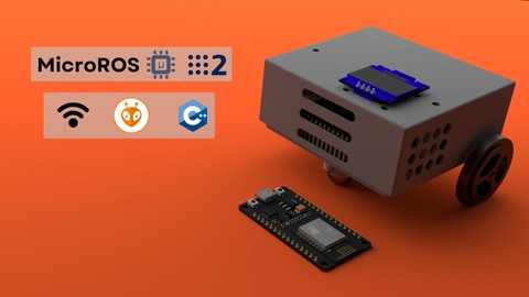 MicroROS and ESP32 WiFi Controlled Robot Hands-On using ROS2