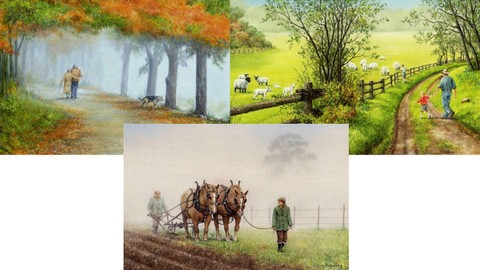 How to Draw Figures in Landscapes with Pastel Pencils