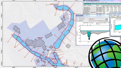 Hec-RAS and ArcGIS for Hydrologic Engineering -AulaGEO