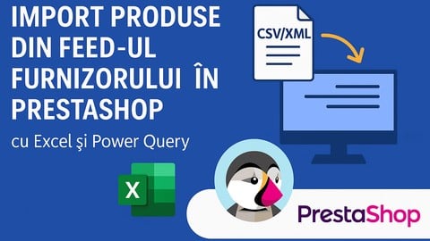 Import produse din feed furnizor în Prestashop