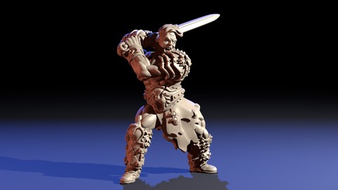 Escultura de miniaturas con Blender 2.8x