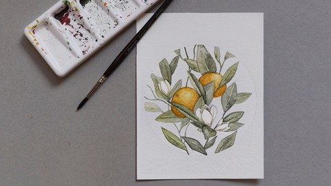 Watercolor Botanical Painting