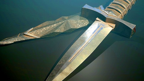 Realistic Dagger Game Asset Creation in Blender