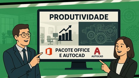 Pacote Office & Autocad 2D e 3D