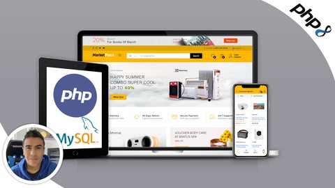 Crea Sistemas Marketplace con PHP 8 y bases de datos MySQL