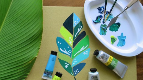 Modern Acrylic Painting: Explore On-Trend Techniques