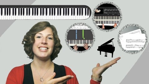 Full Piano Course! Learn Jazz,Blues,Classical,Rock and more!