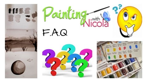 Watercolour Painting - FAQ. The answers to THOSE questions.