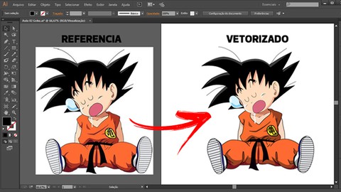 Vetorização no Illustrator do Zero ao Avançado