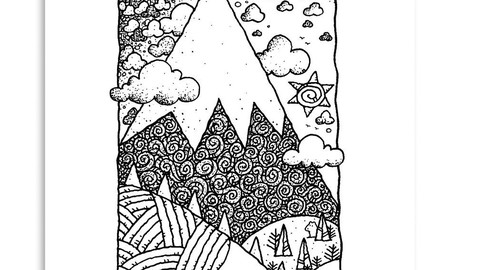 Let's Doodle together.... Doodling for kids and beginner