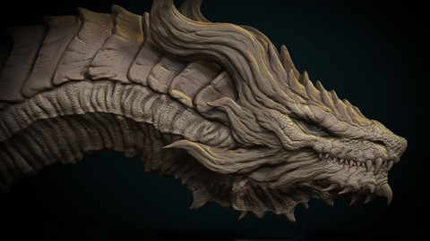 Dragon Concept in Zbrush