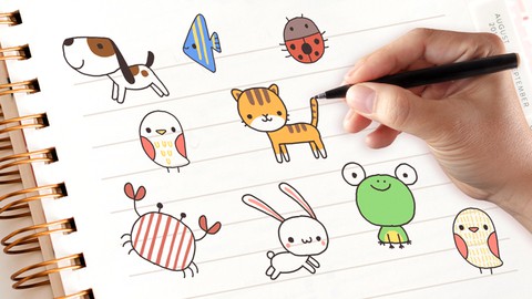 How to Draw Your Own Cute Animals Doodle