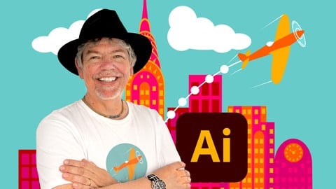 Adobe Illustrator - Beginner to Pro Level With New AI 2025