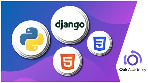 HTML, CSS & Python Django Full Stack for Web Development