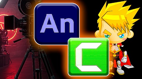 Edição de Vídeos e Animação com Camtasia + Adobe Animate.