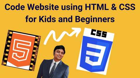 Coding for Kids - Create Website using HTML and CSS