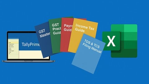 Tally ERP 9 + TallyPrime + GST + MS Excel Training in Hindi