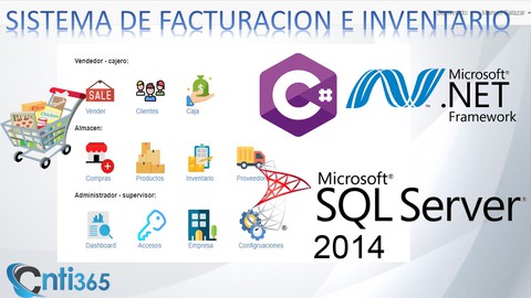sistema de facturacion e inventario C# mvc Net Framework 4.5