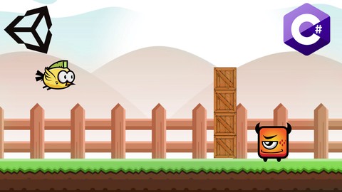 Learn to make a 2D Angry Bird like game using Unity & C#