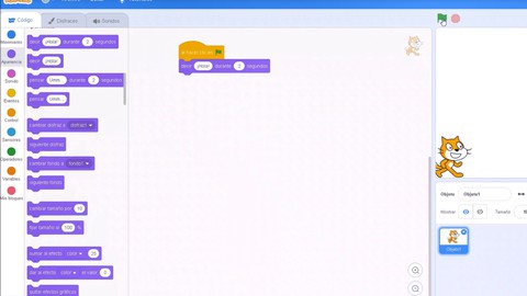 Programacion con Scratch, programando con bloques