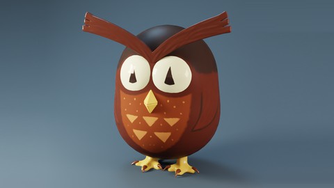 Blender 3D - Create a Cartoon Owl