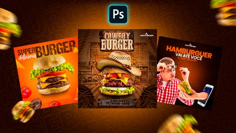 Social Media Design - Hamburguerias