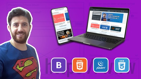 Bootstrap 4.0 ile Front-end Web Sitesi Eğitimi