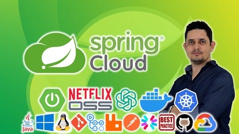 Microsserviços 2025 c. Spring Cloud Boot Kubernetes e Docker