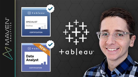 Tableau Certification - Desktop Specialist + Data Analyst