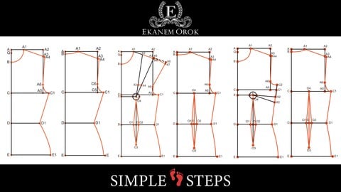 Make 3 Types of Basic BODICE PATTERN BLOCK - in Simple Steps