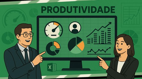 Excel Gráficos - do básico ao avançado & Power Bi Iniciantes