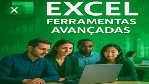 Excel - Fórmulas avançadas & Gráficos & Power BI Iniciantes