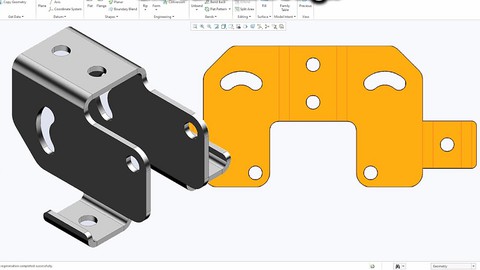 Creo 2.0 SheetMetal design