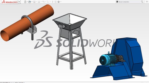 Curso chapa metálica aplicada en solidworks