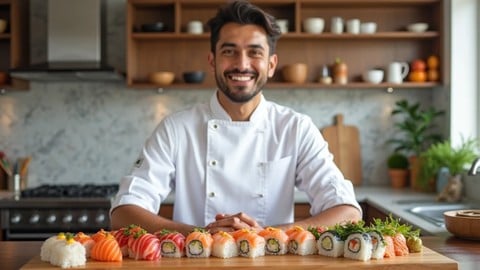 Curso de Sushi/Sushiman: Do Básico ao Avançado + Brindes