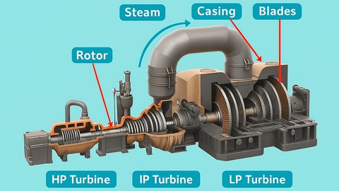 Operation and Maintenance of Steam Turbines explain Arabic