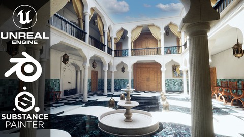 Creating a Moroccan Riad Environment in Unreal Engine 5