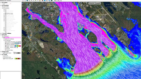 Flooding Risk Assessment with Hec-Ras, Hec-HMS, QGIS