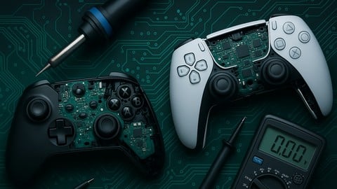 Repara controles de videojuegos desde cero fácil y rápido