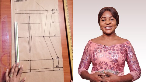 Patternmaking For Beginners: Draft An Offshoulder Dress